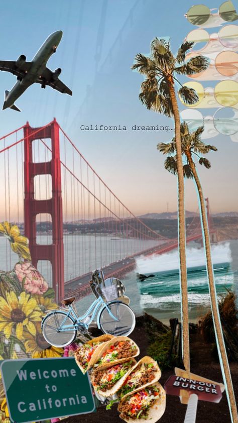 San Francisco Astethic, Sanfransico California Aesthetic, Life In San Francisco, California Aesthetic San Francisco, Sanfransico California, San Francisco Scrapbook, San Francisco Wallpaper Desktop, California Collage, San Francisco Aesthetic