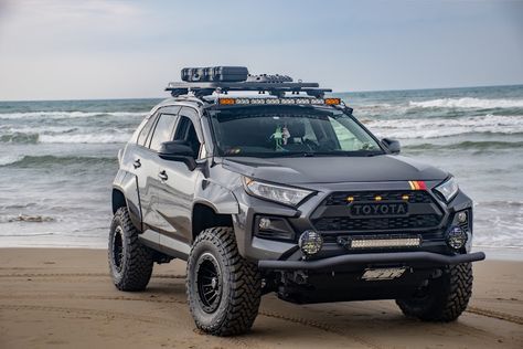 Subaru Crosstrek Mods, Rav4 Overland, Car Customization Ideas, Crosstrek Mods, Hilux Gr Sport, Toyota Rav4 Offroad, Rav4 Custom, Rav4 Xle Premium, Rav4 Offroad