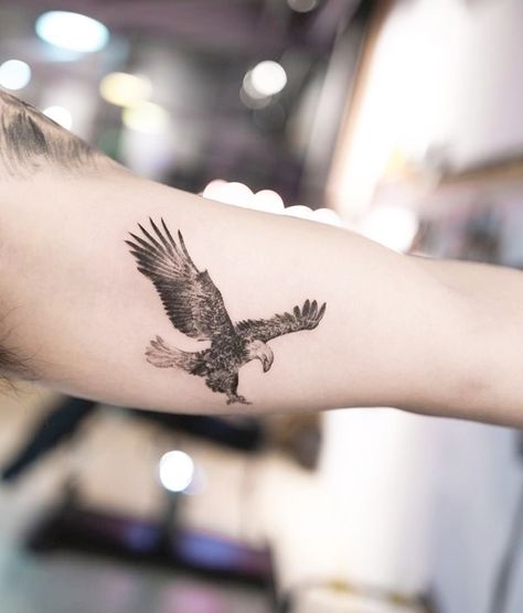 65+ Small Eagle Tattoo Designs And Ideas For Men - Style Gesture Eagle Tattoo Designs, Eagle Wing Tattoos, Small Eagle Tattoo, 16 Tattoo, Skeleton Hand Tattoo, Eagle Tattoos, Omerta Tattoo, Aesthetic Tattoos, Eagle Tattoo