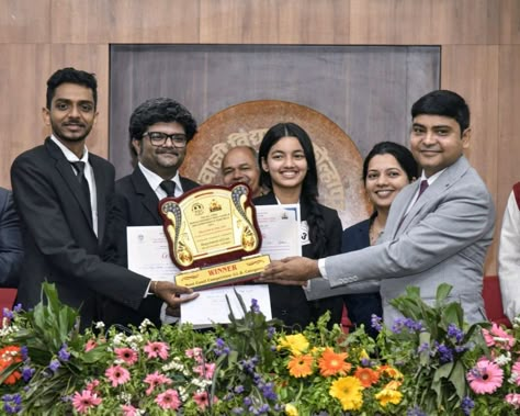 🏆 Congratulations to the VMSCL Moot Court Team - Govind Sawant, Roshan Mathias, and Neha Pomburphekar - for their outstanding performance at the 9th All India National Moot Court Competition organised by Shivaji University, Kolhapur! 🎉  The team clinched the winners title, with Neha Pomburphekar receiving the prestigious Best Researcher award and Roshan Mathias being honoured with the Promising Lawyer award. 🏅  Faculty Directors: Dr. K. S. Rao and Ms. Priyanka Shet. Moot Court, Dr K, 2025 Vision, Extra Curricular, Lawyer, Mood Board, Vision Board, University, India