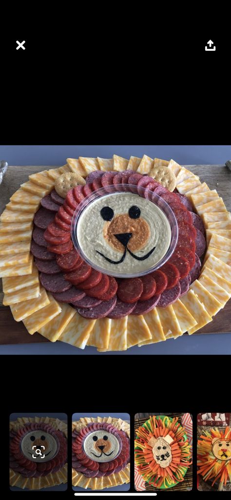 Safari Themed Appetizers, Jungle Theme Sandwiches, Animal Themed Fruit Tray, Jumanji Themed Snacks, Safari Shower Food, Food Ideas For Wild One Birthday Party, Jungle Party Appetizers, Jungle Birthday Party Food Ideas, Wild One Party Snack Ideas