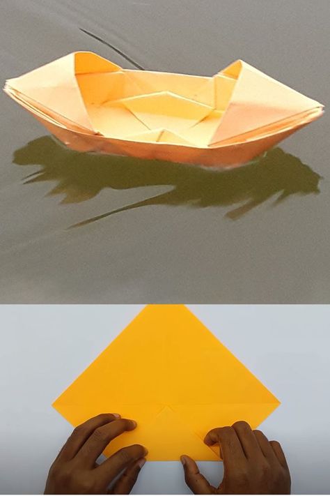 How to Make Paper Boat Step by Step | Paper Boat Craft | Origami Boat | Easy Paper Crafts. It's a very easy paper boat making video. #Boat #Origami #Easy Diy Paper Boats How To Make, How To Make Paper Boats Step By Step, Origami Boat Step By Step, Paper Boat How To Make, Boat Paper Craft, Origami Boats, Paper Boat Origami, Boat Origami, Boat Craft