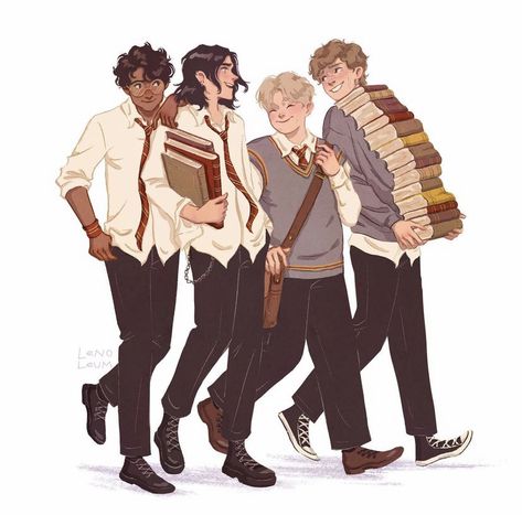 Remus Lupin Fan Art, Moony Padfoot, Marauders Fanart, Marauders Fan Art, All The Young Dudes, Harry Potter Marauders, Remus Lupin, Wow Art, Harry Potter Fan Art