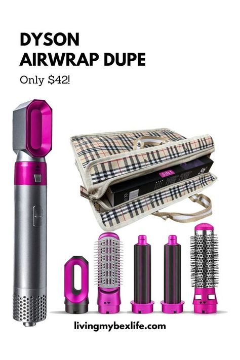 dyson air wrap Dyson 5 In 1, 5 In 1 Hair Dryer, 5 In 1 Hairstyler, Hair Blower Brush, Braids Prom Hairstyles, Santa Eyes, Airwrap Hairstyles, Bohemian Goddess Braids, Braids Prom