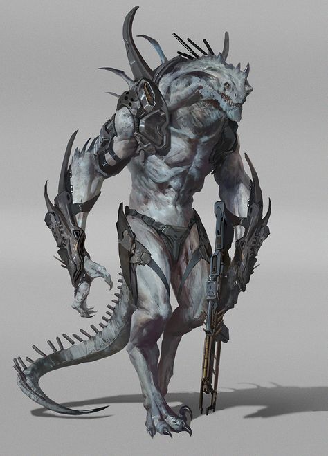 Reptile Alien Concept Art, Alien Lizard Concept Art, Desert Alien Concept Art, Scifi Alien Concept Art, Alien Character Concept Art, Alien Warrior Concept Art, Lizard Man Character Design, Lizard Concept Art, Alien Concept Art Humanoid