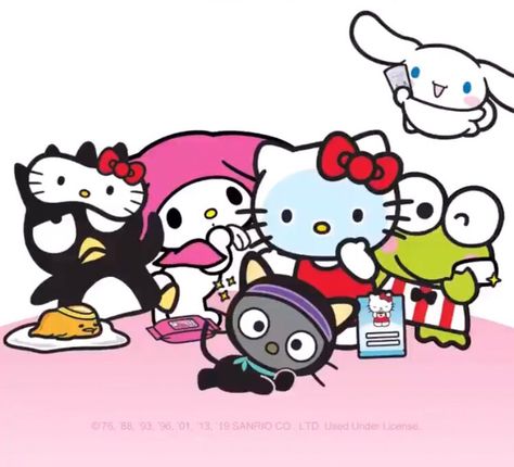 The Crème Shop x Hello Kitty and Friends Hello Kitty Birthday Theme, The Crème Shop, Diy Hello Kitty, Hello Kitty Photos, Hello Kitt, Hello Kitty Tattoos, Hello Kitty And Friends, Hello Kitty Characters, Friend Cartoon