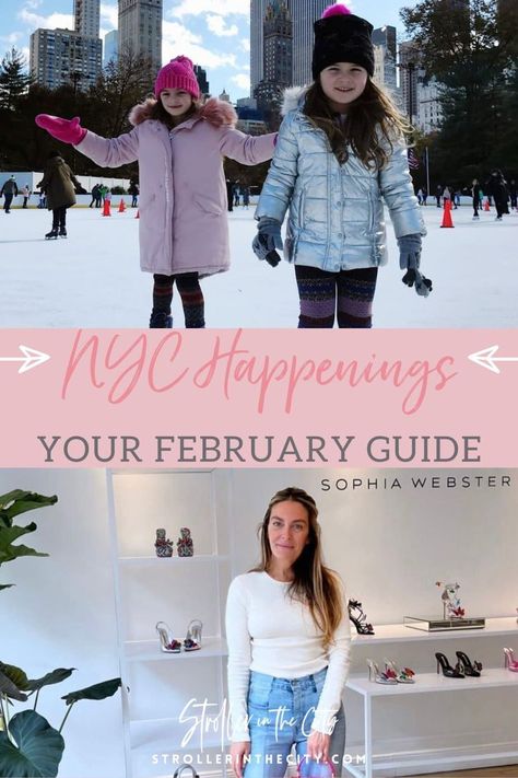 Visit here to check out February Happenings in NYC on Stroller in the City! If you are looking for the best place to visit in February in the USA then this is the blog post for you. Get inspired to try out joining these events in New York City this February. You will absolutely love these family travel destination ideas that this blog post has to offer as well. Be sure to try out these New York City upcoming events. There is nothing better than visiting New York City this February. New York City In February, Nyc In February, New York City Life Aesthetic, Luxury Family Lifestyle, Weekend Getaways In The South, New York City Street Style, Visiting New York City, New York City Life, New York City Restaurants