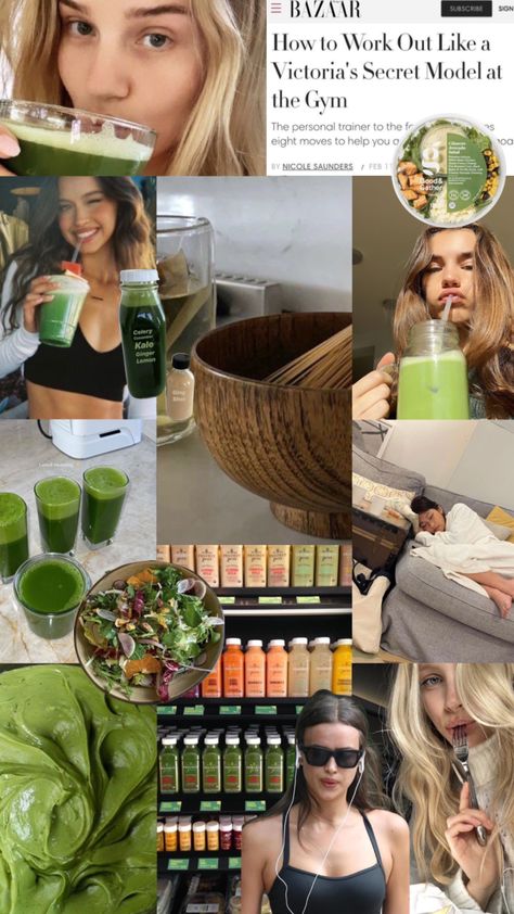 Goop Girl Aesthetic, Green Fitness Aesthetic, That Girl Moodboard, Greenjuicegirl Aesthetic, Vegan Girl Aesthetic, Fresh Girl Aesthetic, Green Juice Girl Aesthetic, Green Smoothie Aesthetic, Green Girl Aesthetic