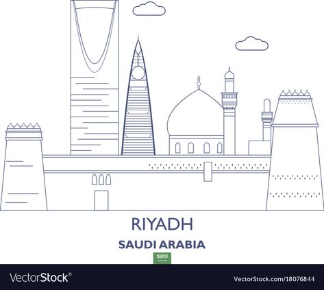 King Salman Saudi Arabia, Legacy Projects, Cd Crafts, Jeddah, Riyadh, Outline Drawings, Abstract Line Art, Outline Art, Saudi Arabia