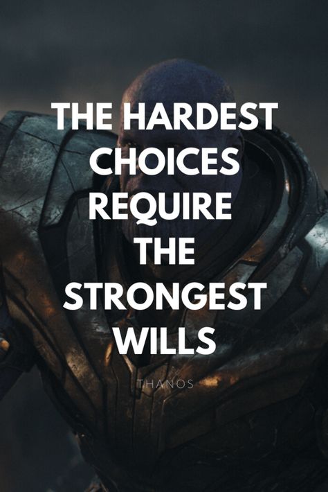 The hardest choices require the strongest wills Best Marvel Quotes, Marvel Movie Quotes, Best Marvel Movies, Movie Quotes Inspirational, Superhero Quotes, Hero Quotes, Avengers Quotes, Barbie Quotes, 100 Quotes