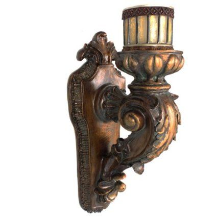 Iron Wall Sconces, Antique Candles, Candle Wall Sconces, Glass Lantern, Design Toscano, Wall Candles, Antique Wall Clock, Antique Inspiration, Lantern Pendant