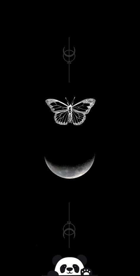 #wallpaper #dark #black #moonwallpaper #pandawallpaler #butterfly #asthetic Moon And Butterfly Aesthetic, Wallpaper Butterflies Aesthetic, Dark Butterfly Wallpaper Black, Moon And Butterfly Wallpaper, Butterfly Dark Wallpaper, Black Butterfly Wallpaper Aesthetic, Homescreen Wallpaper Aesthetic Dark, Dark Butterfly Wallpaper Aesthetic, Butterfly Dark Aesthetic