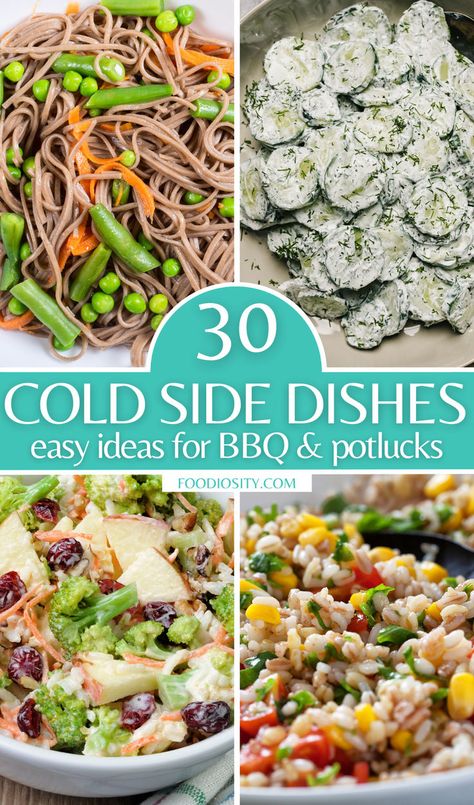 Cold side dishes are an indispensable part of any culinary repertoire, offering a refreshing complement to any meal. From creamy salads and tangy slaws to sophisticated marinated vegetables and hearty pasta salads, there’s a vast array of options to suit any taste, occasion, and dietary requirement. Side Dishes For A Crowd, Dishes For A Crowd, Cold Side Dishes, Cold Salad Recipes, Party Side Dishes, Marinated Vegetables, Formal Dinner Party, Vegetable Salad Recipes, Cold Side