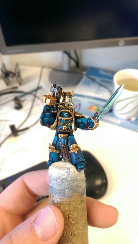 Scarab occult terminator. Thousand sons. Warhammer 40k Thousand Sons Terminator, Scarab Occult Terminators, 40k Models, Thousand Sons, Adeptus Astartes, Space Marines, Terminator, Space Marine, Warhammer 40k