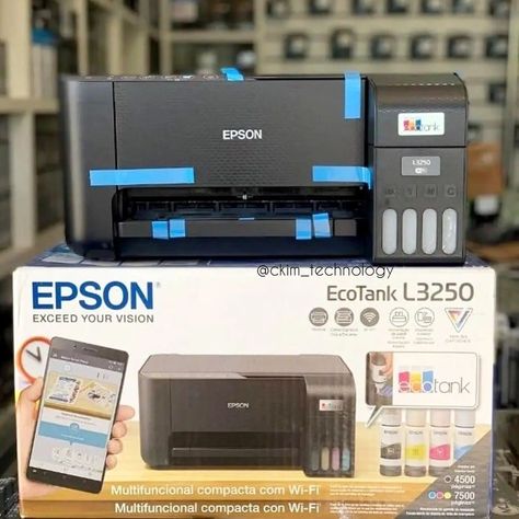 Epson EcoTank L3250 A4 Wi-Fi All-in-One Ink Tank Printer Designed for impressive prints beyond borders, and it also delivers convenient wireless connectivity, enabling direct printing from smart devices. © Print ✅ ©Scan ✅ ©Copy ✅ For any inquiries ☎️+255743810852 Beyond Borders, Epson Printer, Smart Device, Cartoon Wallpaper, Wi Fi, Borders, All In One, Vision Board, Printer