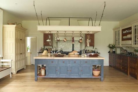 Chalon Kitchen, Winter Wheat, Design Stage, Flower Room, Hanging Rack, Boot Room, Hanging Racks, Work Table, Kitchen Pantry