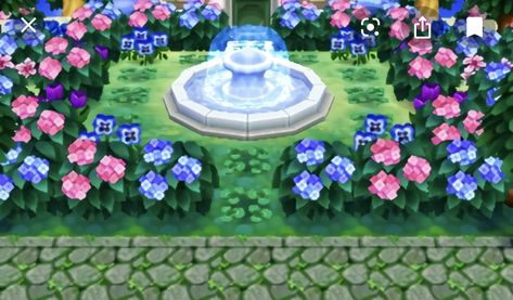 Town Inspiration, Acnl Paths, Motif Acnl, Animal Crossing 3ds, Animal Crossing New Leaf, Ac New Leaf, Town Ideas, Happy Home Designer, Animal Crossing Qr Codes Clothes