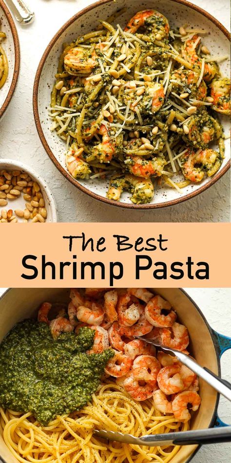 The best shrimp pasta combines perfectly cooked shrimp with a flavorful basil pesto sauce, tossed with al dente pasta. The key is balancing the rich, savory flavors of the sauce with the juicy, tender shrimp for a truly satisfying dish.