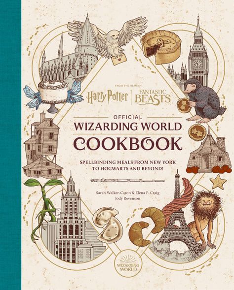 Take a look inside new cookbook "Spellbinding Meals From New York to Hogwarts and Beyond" | Wizarding World Harry Potter Beasts, Harry Potter Cookbook, Film Facts, Beast Film, Queenie Goldstein, Sarah Walker, Christmas Cookbook, Fantastic Beast, Buku Harry Potter