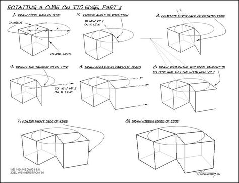 Perspective Sketching, Drawing Layout, 3 Point Perspective, Perspective Lessons, Geometric Shapes Drawing, Basic Sketching, 1 Point Perspective, Perspective Sketch, Form Drawing