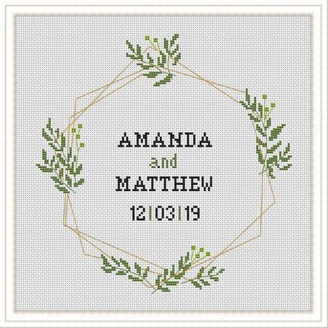 Cross Stitch Tattoo, Stitch Wedding, Wedding Cross Stitch Patterns, Embroidery Wedding, Wedding Cross Stitch, Wedding Cross, Wedding Embroidery, Pola Kristik, Cross Stitch Bookmarks