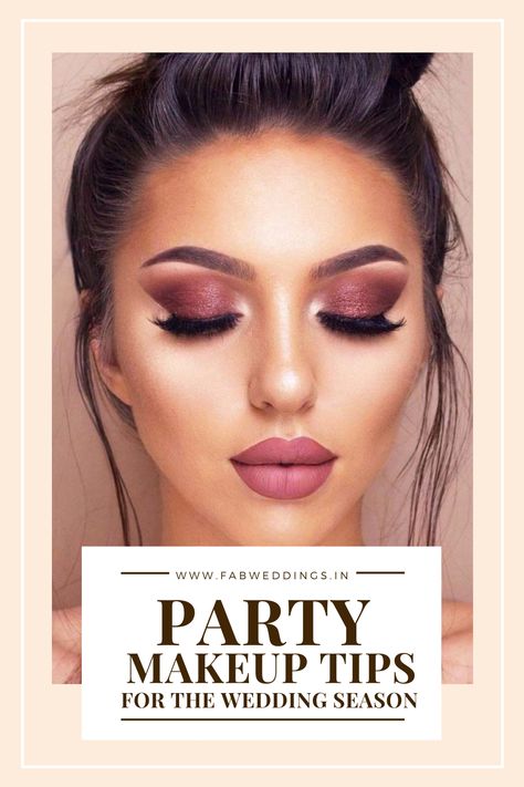 Makeup Bride, Quick Makeup, Makeup Mistakes, Makeup And Hair, Christmas Makeup, Party Makeup, Wedding Season, Makeup Yourself, Perfect Wedding