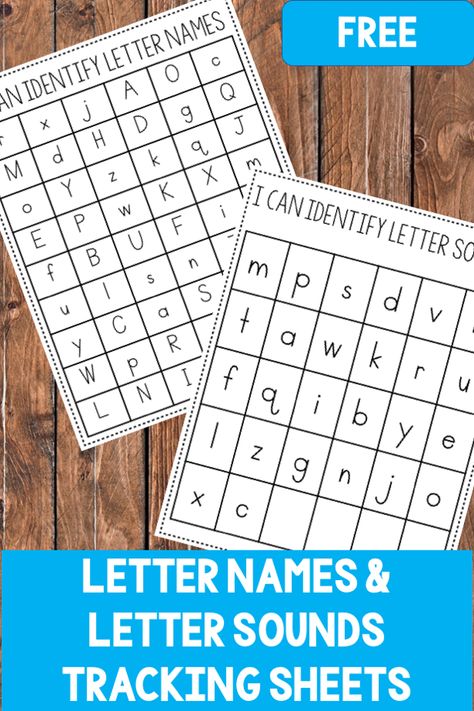 Free letter names and letter sounds tracking sheet. Great phonics assessment for pre-k or kindergarten at the beginning of the year that can be used to monitor students progress throughout the year. Easy way to communicate with parents what students know. Abc Assessment Sheet, Free Kindergarten Assessment, Kindergarten Progress Monitoring, Letter Assessment Preschool, Progress Monitoring Forms Free, Letter Sound Assessment Free, Letter Assessment Kindergarten Free, Alphabet Assessment Sheet Free Printable, Pre K Assessment Forms Free