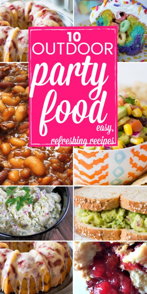 summer party food ideas, outdoor party food ideas, easy pool party food, summer entertaining food, 4th of July party food ideas, summer food for a crowd, easy summer party food, summer buffet food ideas, summer entertaining food, summer barbecue party food, summer barbecue food, summber barbecue sides Outdoor Party Food Ideas, Outdoor Party Food, Summer Party Food Ideas, Easy Summer Party Food, Buffet Food Ideas, Barbecue Party Food, Beach Day Food, Summer Party Food, Outdoor Party Foods