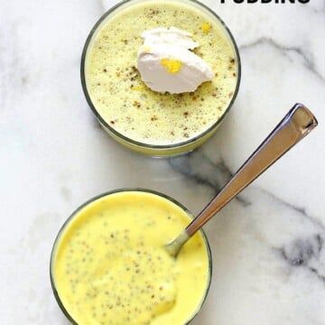 Lemon Curd Chia Pudding - Vegan Richa Chia Pudding Recipes Healthy, Vegan Pudding, Vegan Richa, Creamy Pudding, Chia Seed Recipes, Coconut Pudding, Soy Free Recipes, Chia Pudding Recipes, Lemon Coconut