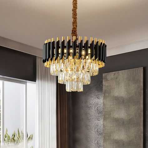 Layered Living Room, Lighting Minimalist, Living Room Chandelier, Room Chandelier, Chandelier Light, Light Fixture, Chandelier Lighting, Ceiling, Living Room