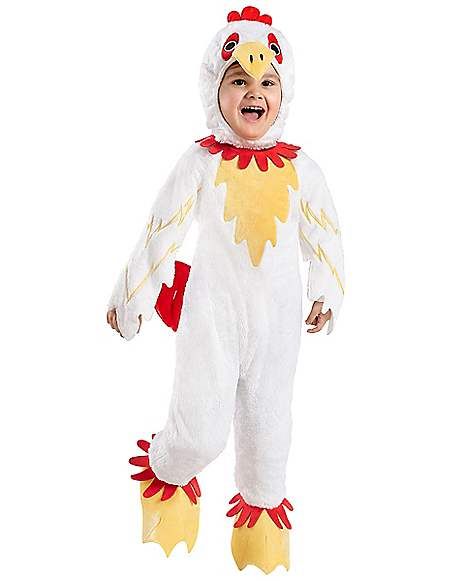 Toddler Faux Fur Chicken Costume with Sound - Spirithalloween.com Chicken Fancy Dress, Chicken Costume Kids, One Piece Costume, Chicken Costume, Chicken Costumes, Children Crafts, Onesie Costumes, Chicken Diy, Childrens Crafts