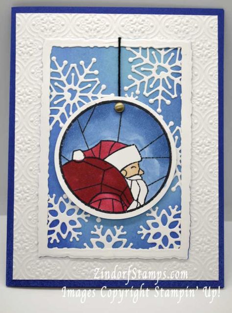 Stained Glass Stampin Up Cards, Circle Sayings, Christmas In August, Christmas Background Images, Create Christmas Cards, Stampin Up Christmas Cards, Stampin Up Christmas, Merry Christmas Card, Christmas Stamps