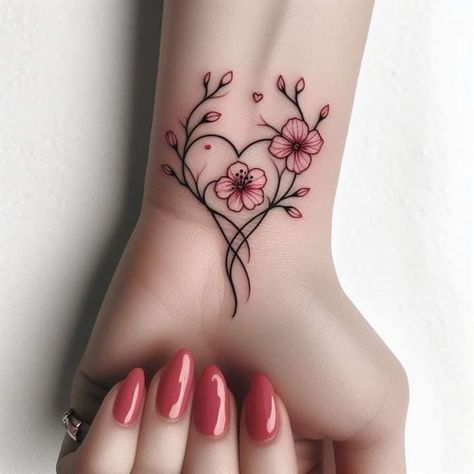 Lotusblume Tattoo, Hand And Finger Tattoos, Pretty Hand Tattoos, Mommy Tattoos, Butterfly Tattoos For Women, Tattoos For Women Flowers, Tasteful Tattoos, Hand Tattoos For Women, Tatuaje A Color