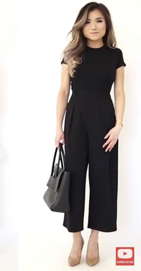 Miss Louie, Black Top Outfit, Workwear Capsule, Capsule Wardrobe Work, Corporate Outfits, Professional Attire, Professional Fashion, Work Wardrobe, Office Outfits