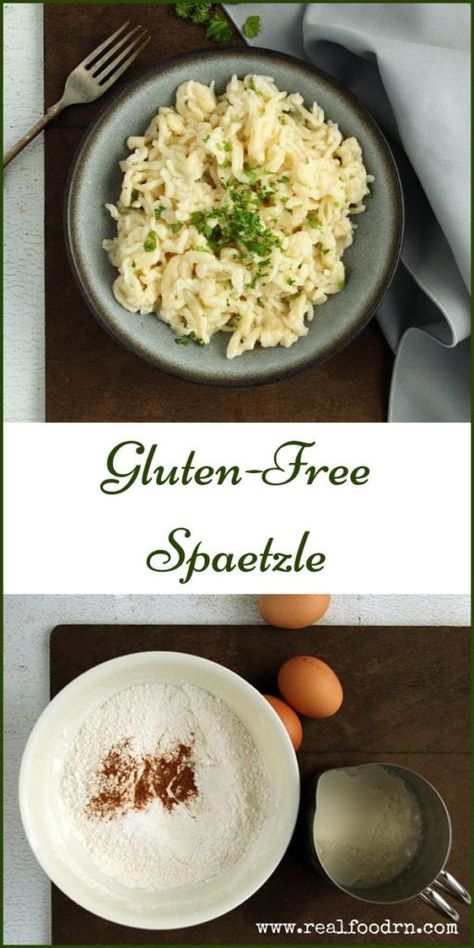 Gluten Free Spaetzle Recipe, Speatzle Recipe, Spaetzle Recipe, Meat Stew, Real Food Dinner, Food Dinners, Nourishing Food, Health Recipes, Foods Recipes