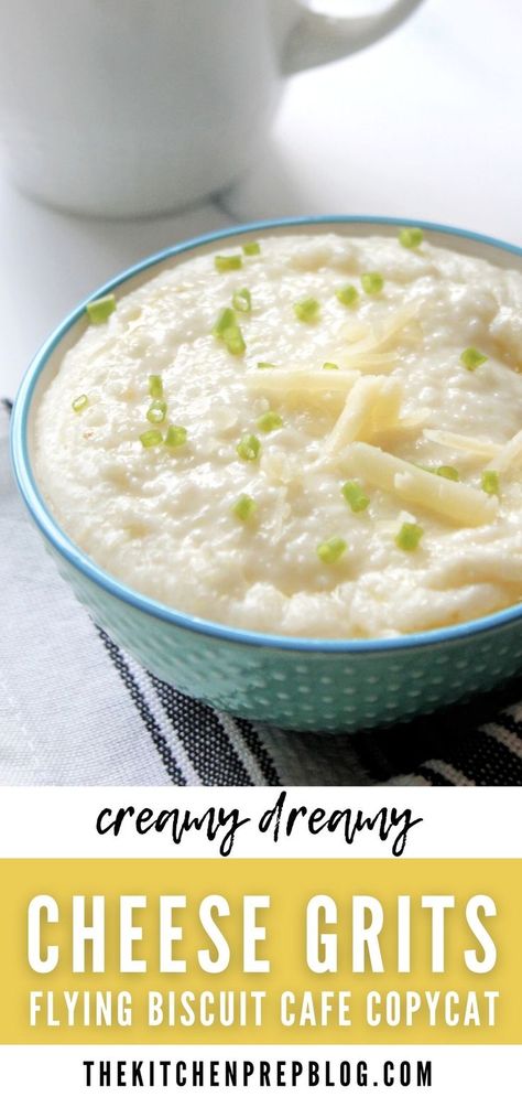 Creamy Dreamy Grits, Flying Biscuit Grits Recipe, White Grits Recipe, White Cheddar Grits, How To Make Grits Creamy, Healthy Grits Recipe, Creamy Grits Recipe, Grits Cheese, Cream Cheese Grits