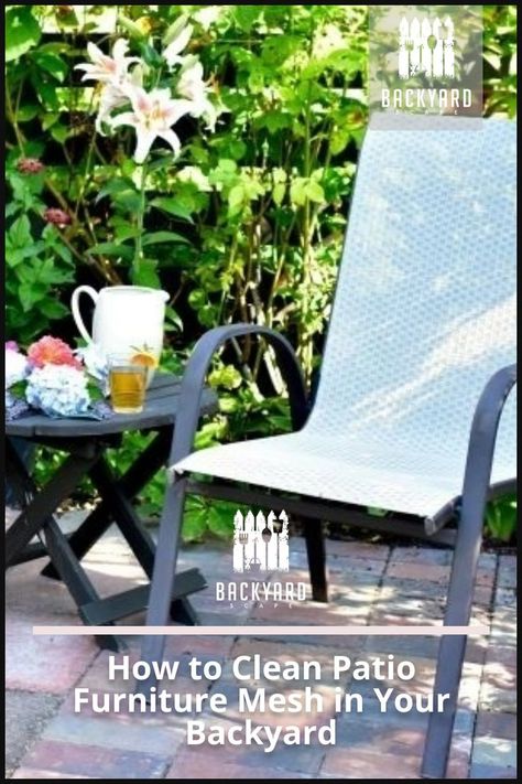 Refresh Patio Furniture, Outdoor Furniture Cleaner Diy, How To Clean Metal Patio Furniture, How To Clean Patio Furniture, Cleaning Outdoor Furniture, How To Clean Outdoor Umbrella, How To Clean Outdoor Furniture, Cleaning Patio Furniture Cushions, How To Clean Plastic Patio Furniture