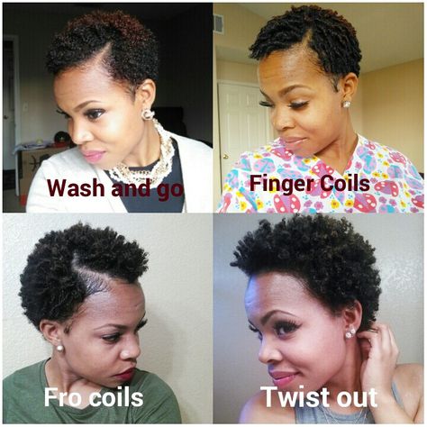 Twa Growing Out Stages, Fingercoils Afro, Twa Fingercoils, Twa Hairstyles Growing Out, Gala Hairstyles, Cantu Products, Twa Haircuts, Short Natural Styles, Twa Hair