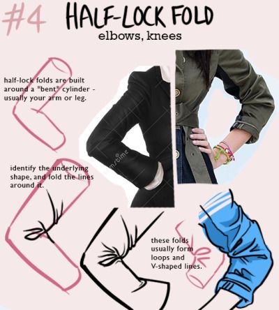 How to draw long sleeves Sleeves Drawing Tutorial, Long Sleeves Drawing Reference, How To Draw Sleeve Folds, How To Draw Long Sleeves, Long Sleeve Drawing Reference, Sleeve Drawing Reference, Clothing Folds, Art Advice, Drawing Help