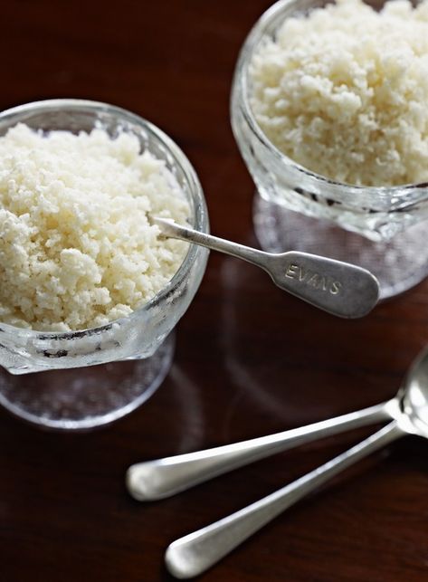 Almond Granita - Granita Di Mandorle Shot Of Espresso, Ice Crystals, Online Food, Save Food, Meals For The Week, Sicily, Sugar Scrub, Ingredients Recipes, In The Middle