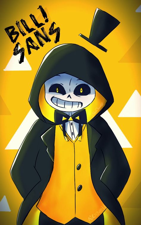 Bill!Sans By:AikoChan97 by AikoChanFlores Bill Sans, The Story, Comics, Yellow, Black