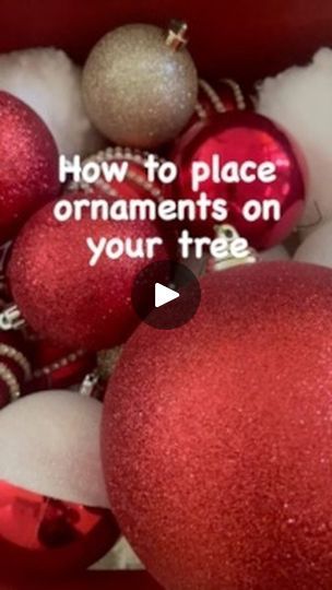 2.5K views · 765 reactions | Here are a few tips on putting ornaments on your Christmas tree. Hang larger ornaments deeper into the branches to add depth. This also helps the ornaments reflect the lights from the tree and creates sparkle from the inside. Next add in smaller ornaments zigzagging them to create a balanced look 🎄🤍. . . . . . . . .#holidayinspo #christmasinspo #christmastips #christmastreegoals #ohchristmastree #diychristmas #christmasornaments #ornaments #howto #diydecor #diyholiday #ksforeverdesigns | Keri Collins & Suzanne Higgins | Marco Cutini · Gnomes and Fairies How To Hang Ornaments Without A Tree, How To Hang Ornaments On Tree, Cascading Ornaments, Christmas Tree Goals, Ornament Garland, Ornament Tree, Tree Decorating, Christmas Inspo, Some Funny Jokes