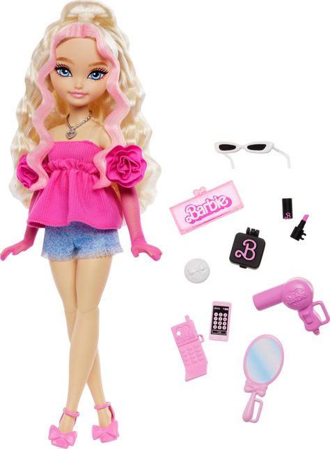 Barbie Dream Besties dolls: Malibu, Brooklyn, Teresa and Renee - YouLoveIt.com Barbie Malibu, New Barbie Dolls, Ariel Doll, Barbie Makeup, Barbie Doll House, Malibu Barbie, Book Clothes, Barbie Party, Dream Doll