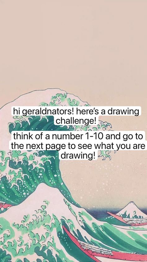 Pick A Number Drawing Challenge, Not Sure What To Draw Pick A Number, Pick A Number, Fun Drawings, Number Drawing, Easy Doodle, Number Art, Drawing Prompts, Make A Character