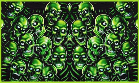 Skulls-Green Skulls Green Skull, Scene Core, Graffiti Characters, 80s Cartoons, Graffiti Drawing, Apple Watch Wallpaper, Graphic Tshirt Design, Ios Wallpapers, Funny Doodles