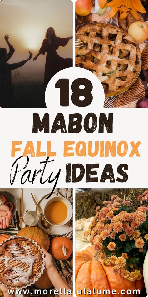 the festive time of Mabon is around the corner, it’s fall equinox and the first harvest feast in the pagan festive calendar - the wheel of the year or the sabbats. In this blog post we share ideas of how to celebrate this holiday through rituals, ceremonies and party ideas. We have ideas what decor to use, how to decorate your altar, recipes, herbs and much more Equinox Party Ideas, Equinox Party, Autumnal Equinox Celebration, Mabon Celebration, The Sabbats, Solstice Party, Geek Party, Ideas For Autumn, Origin Of Halloween