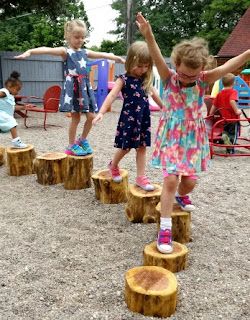 Clay Preschool, Reggio Loose Parts, Toddler Outdoor Play, Daycare Playground, Outdoor Preschool, Diy Kids Playground, Playground Activities, Preschool Playground, Toddler Playground