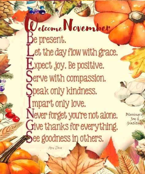 1st Friday Of November, November Correspondences, November Magick, November Blessings, November First, New Month Quotes, Fall Planner, Birthday Verses, Month Quotes