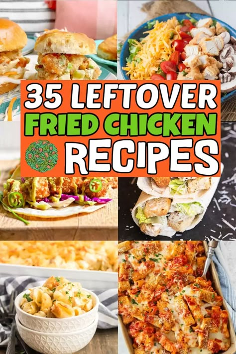 Leftover Fried Chicken Recipes, Leftover Fried Chicken, Recipe Using Leftover Chicken, Sunday Snacks, Leftover Chicken Recipes Easy, Fried Chicken Breast Recipe, Cooking Fried Chicken, Kfc Chicken Recipe, Grilled Chicken Strips