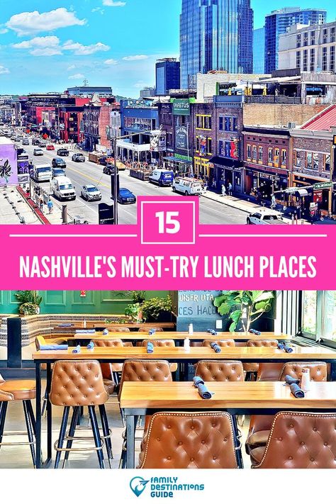 Nashville's Must-Try Lunch Places: A Family Guide Lunch In Nashville, Lunch Places, Southern Comfort Food, Family Destinations, Southern Comfort, Music City, From Instagram, Nashville Tn, A Family